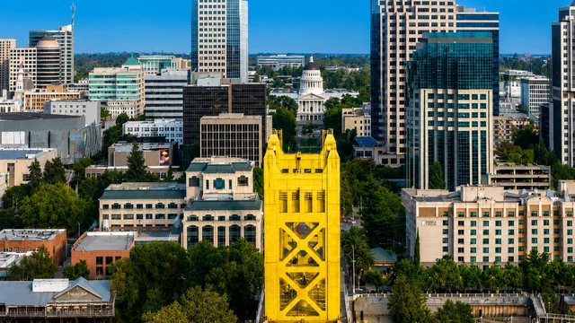 Tower Bridge and Capitol